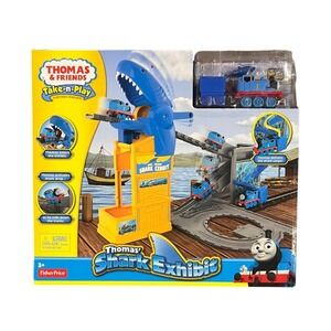 Thomas Friends Take n Play Portable Railway Thomas Shark Exhibit Fisher Price